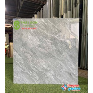 Gạch bóng kiếng 80x80 phương nam lát nền sảnh biệt thự