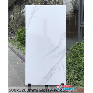 Gạch cao cấp bóng kiếng 60x120 trắng mây