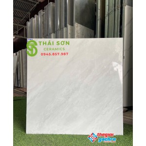 Gạch lát nền Vitto vân xám 80x80 bóng kiếng cao cấp