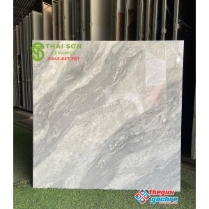 Gạch lát nền fushita 80x80 bóng kiếng vân đá cao cấp
