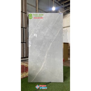 Gạch lát nền vân đá xám bóng kiếng 60x120 ấn độ cao cấp Q7