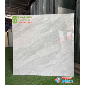 Gạch cmc lát nền 100x100 bóng kiếng màu xám