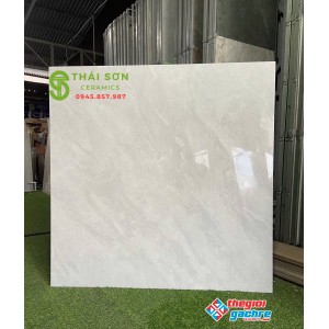 Gạch lát nền 100x100 cmc bóng kiếng màu xám trắng