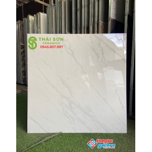Gạch 100x100 trắng vân bóng kiếng