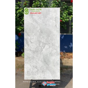 Gạch lát nền đá bóng 60x120 vân xám cmc cao cấp