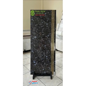 Gạch lát cầu thang 47x120 màu đen xà cừ xanh