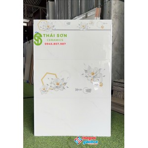 Gạch bóng kiếng 30x60 vân trắng xám ốp tường