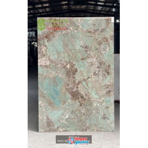 Gạch 120x180 ấn độ màu xanh vân giả đá Onyx
