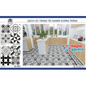 Gạch bông trang trí giá rẻ 30x30 tại tphcm