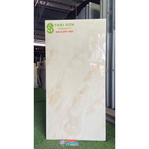 Gạch ấn độ vân đá vàng kem 60x120 khổ lớn ốp lát