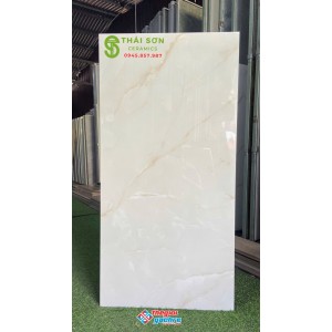 Gạch khổ lớn 60x120 lát nền phòng khách nhà phố