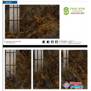 Gạch lát nền phòng khách 80x120 bóng kiếng cao cấp