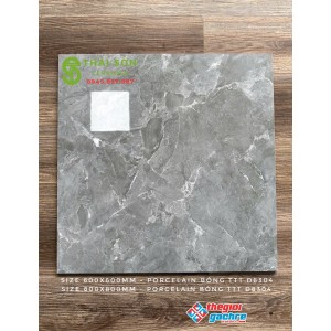 Gạch lát nền 80x80 takao bóng kính vân xám xanh