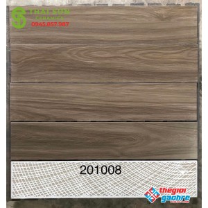 Gạch 20x100 lát nền thanh gỗ trung quốc