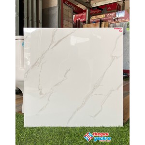 Gạch bóng kiếng 600x600 trắng mây