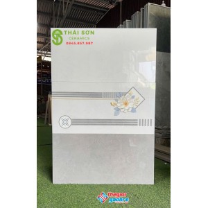 Gạch đậm nhạt takao 40x80 bóng kiếng ốp tường