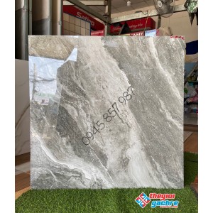Gạch dán sàn vi tinh siêu bóng 80x80 cao cấp
