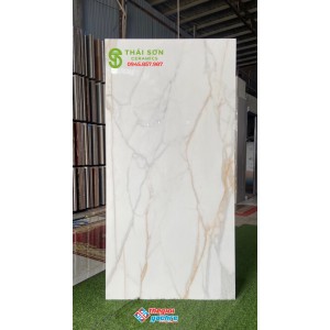 Gạch ốp tường đá bóng kính nhập khẩu 80x160 ấn độ
