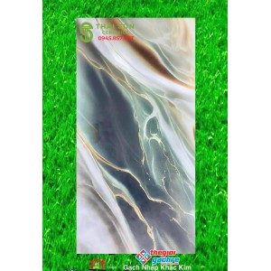 Gạch trung quốc bóng khắc kim vàng 60x120 trung quốc