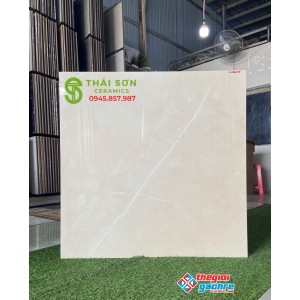 Gạch lót nền vàng kem nhập khẩu 800x800 bóng kiếng ấn độ