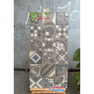 Gạch bông matt caving lát nền 60x120 ấn độ cao cấp