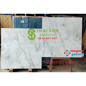 Gạch ấn độ 100x100 vân đá lát nền bóng kiếng