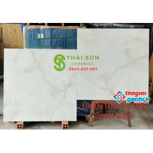 Gạch ấn độ lát nền vân đá 100x100 bóng kiếng