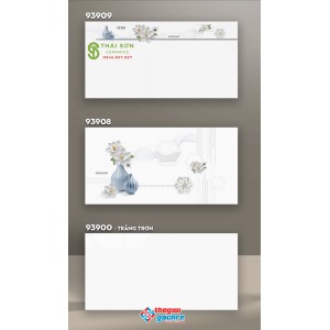 Gạch trắng trơn ốp tường 40x80 vitto hoàn mỹ