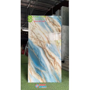 Gạch ấn độ 60x120 siêu bóng vân đá
