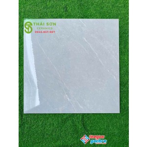 Gạch lát nền 80x80 bóng kiếng màu xám vân giá rẻ