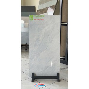 Gạch ốp tường 40x80 trung quốc màu xám nhẹ xương đá