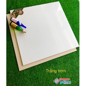 Gạch bóng kiếng toàn phần 100x100 trắng trơn