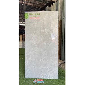 Gạch ấn độ 60x120 bóng kiếng lát nền màu xám