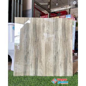 Gạch vân gỗ xám 60x60 bóng kiếng