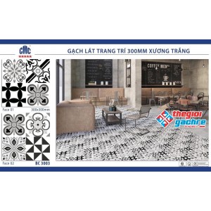 Gạch bông trang trí 30x30 giá rẻ