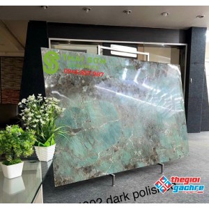 Gạch ấn độ 120x180 ốp lát cao cấp vân xanh cẩm thạch đẹp