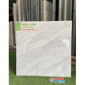 Gạch bóng kiếng 60x60 cmc lát nền màu xám vân đá