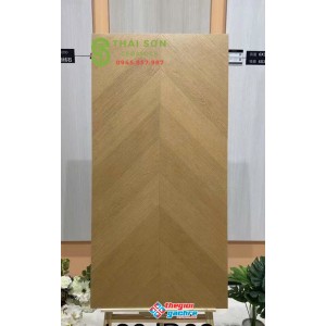Gạch vân gỗ xương cá 60x120 lát nền nhà phố