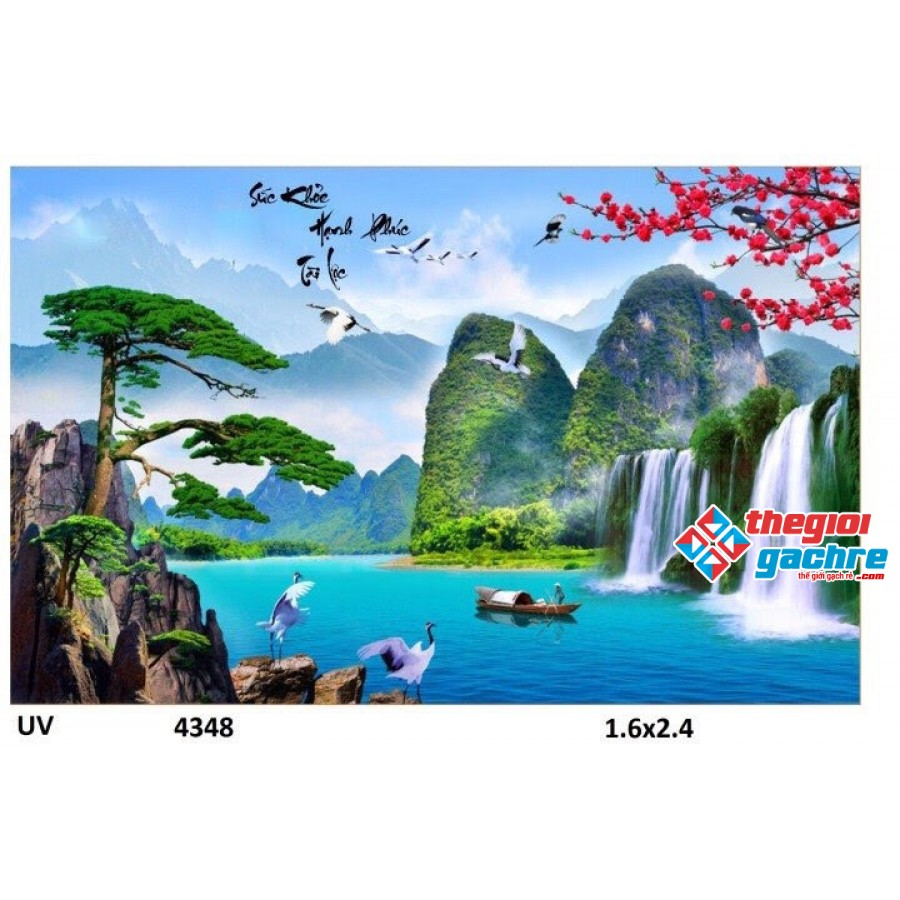 Tranh phong cảnh 16x24 3D giá rẻ