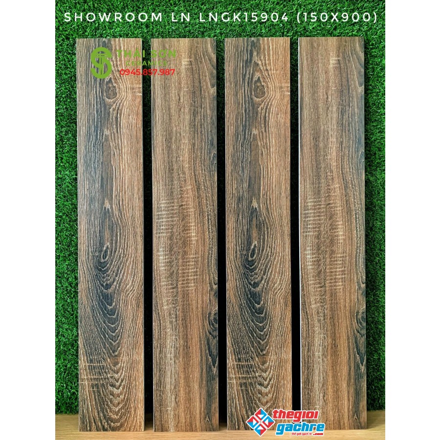 Gạch giả gỗ Viglacera 15x90 đá mờ cao cấp