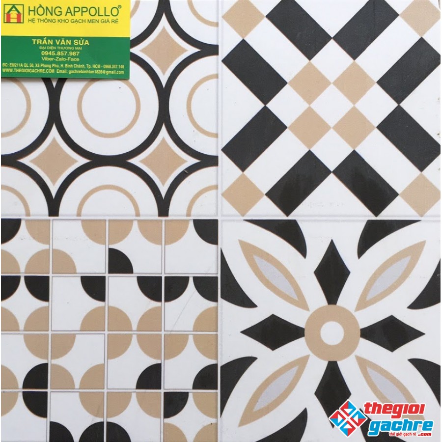 GẠCH BÔNG 30X30 GIÁ RẺ