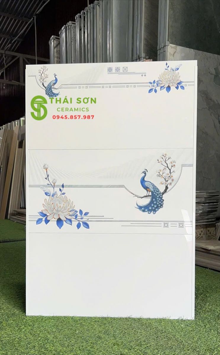 Gạch hà thanh 30x60 trắng trơn bóng kiếng