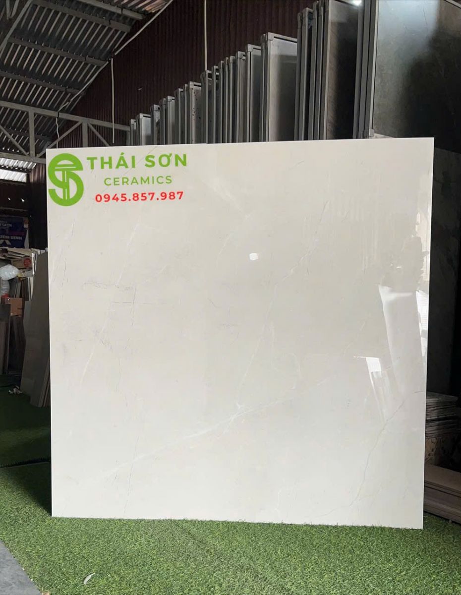 Gạch ấn độ 120x120 lát nền màu xám nhạt