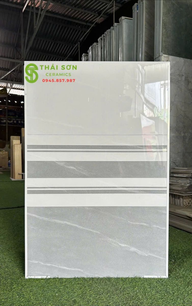 Gạch bóng kiếng hà thanh 30x60 tông xám bộ 