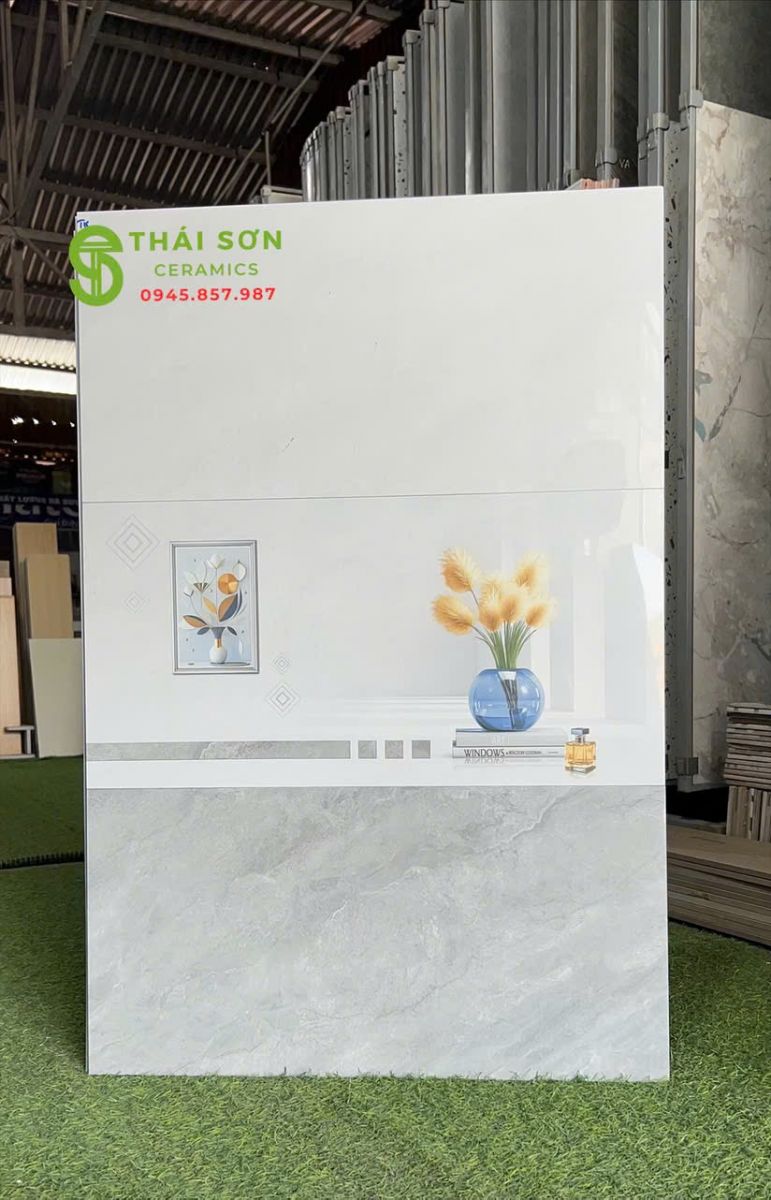 Gạch ốp đậm nhạt bóng kính 30x60 takao