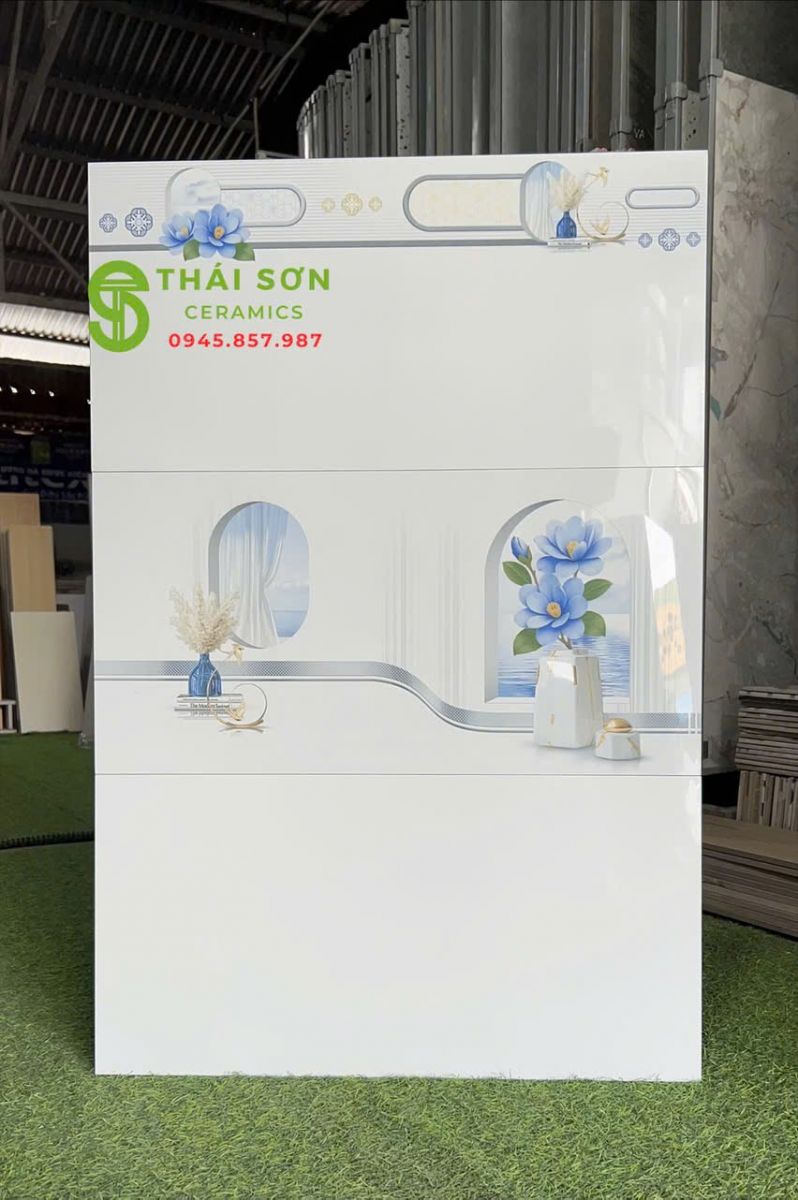 Gạch trắng tinh 30x60 takao bóng kiếng