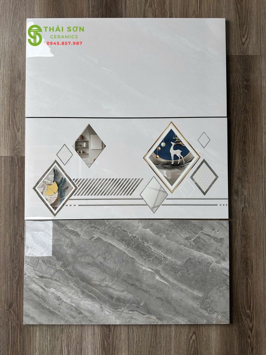 Gạch bóng kiếng ốp tường cmc 40x80 cao cấp hcm