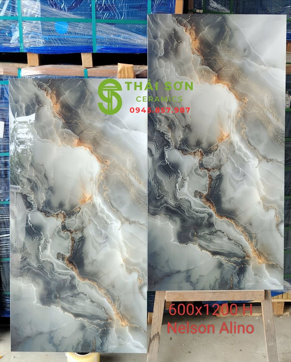 Gạch lát nền phòng khách 60x120 ấn độ cao cấp