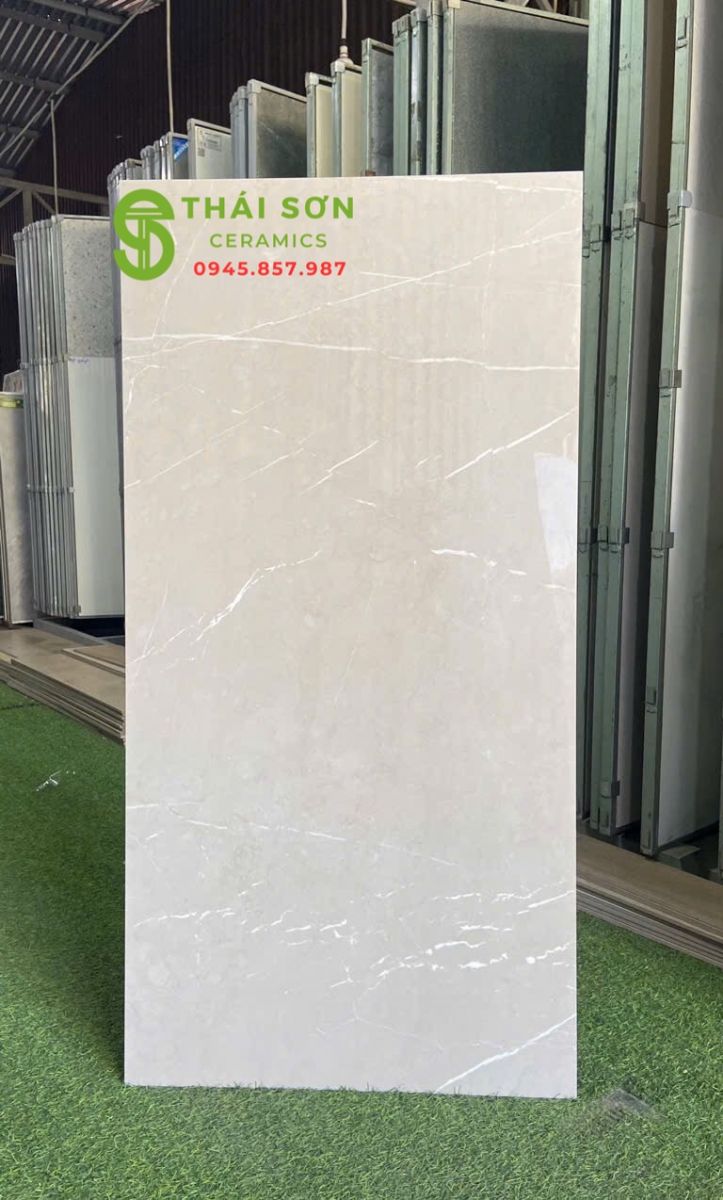 Gạch lát nền ấn độ 60x120 bóng kiếng cao cấp