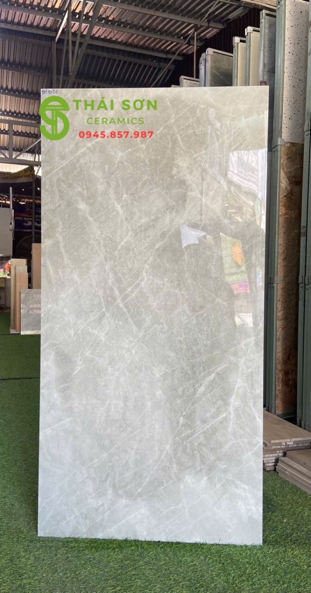 Gạch màu xám bóng kiếng 60x120 lát nền giá rẻ